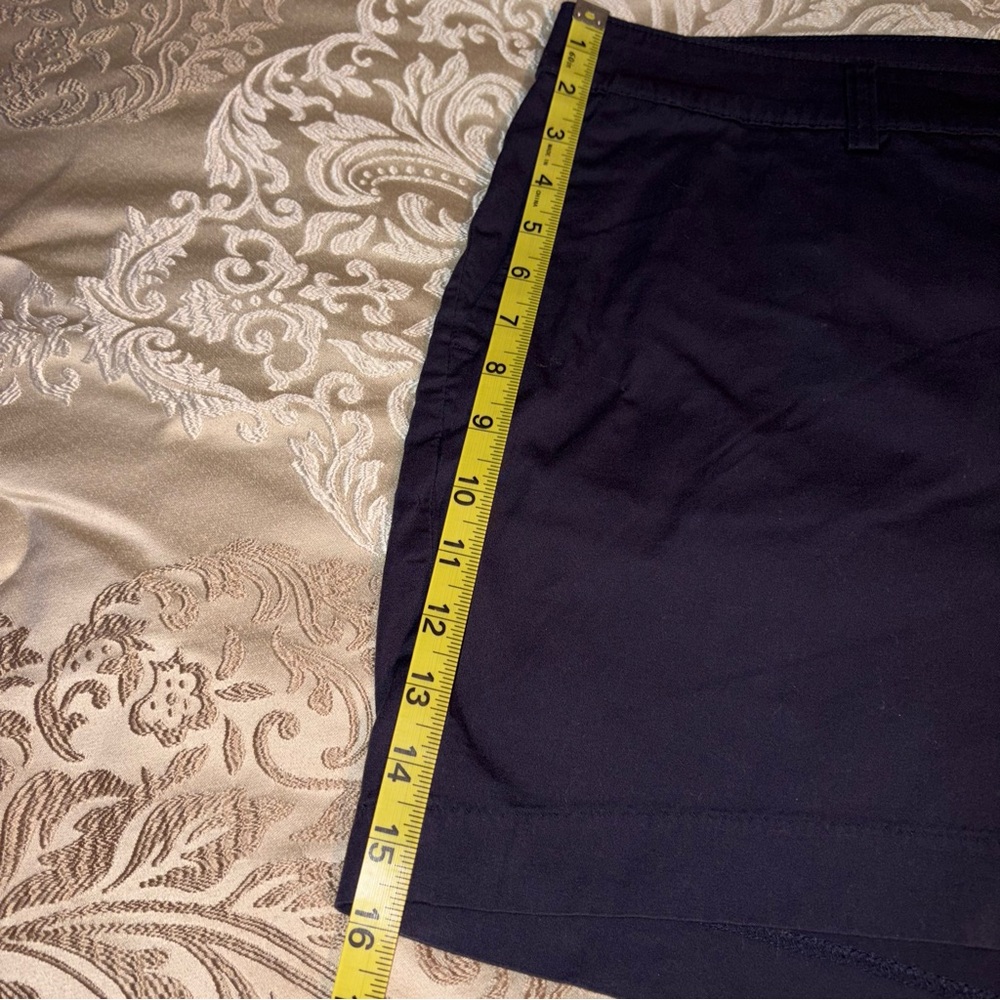 LILA RYAN Women’s Flat Front Stretch Soft Blue Susannah Short Size 20W - Picture 5 of 10
